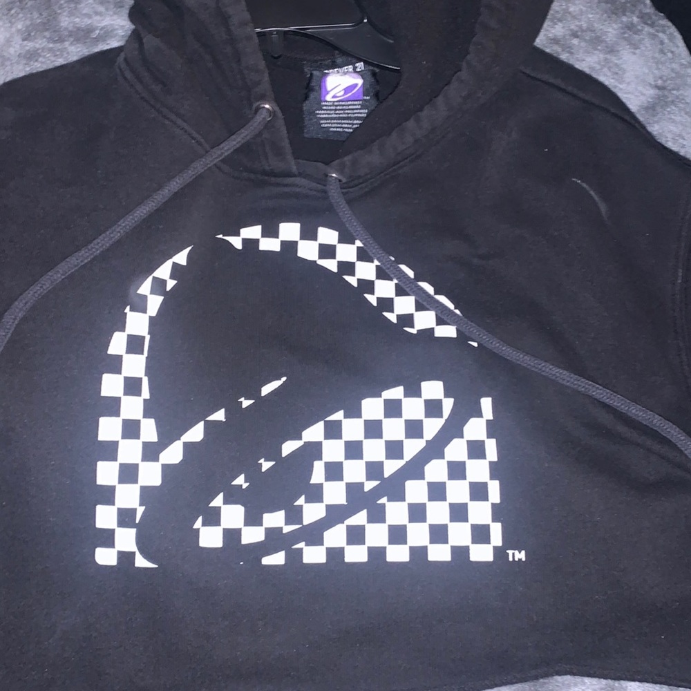 Taco Bell cropped sweater